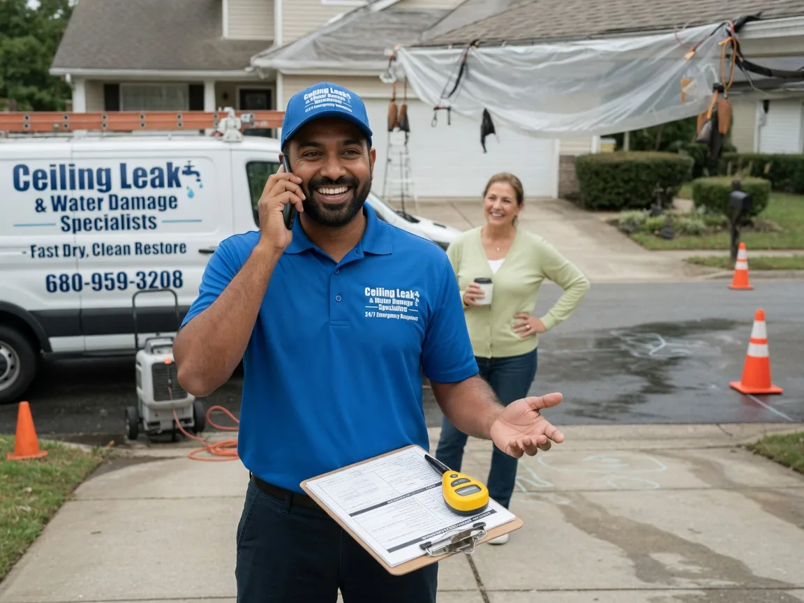 Ceiling Leak Cleanup Mcgrew, NE FAQs